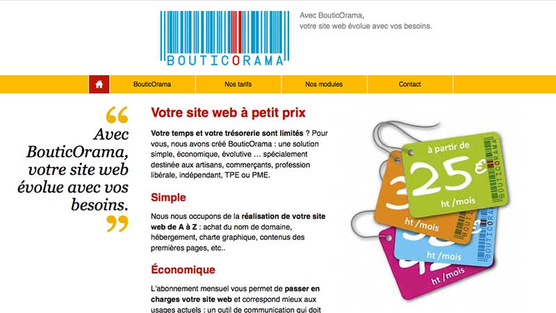 Bouticorama.com : la solution web à destination des petites entreprises