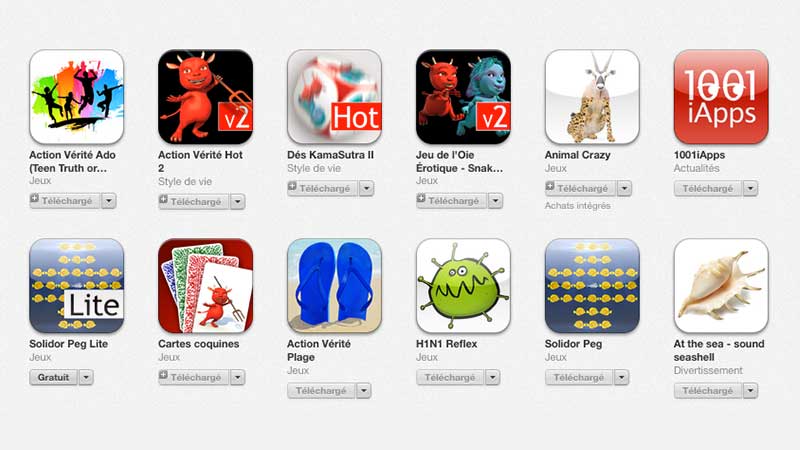 Quelques applications iPhone et iPad pour s'amuser seul, en famille, entre amis, ou en couple